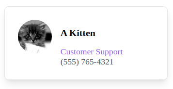 A Tailwind CSS Card